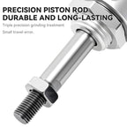 Pneumatic 32mm Bore 25mm Stroke Air Cylinder Double Action with 2Pcs 8mm Fitting MAL32x25