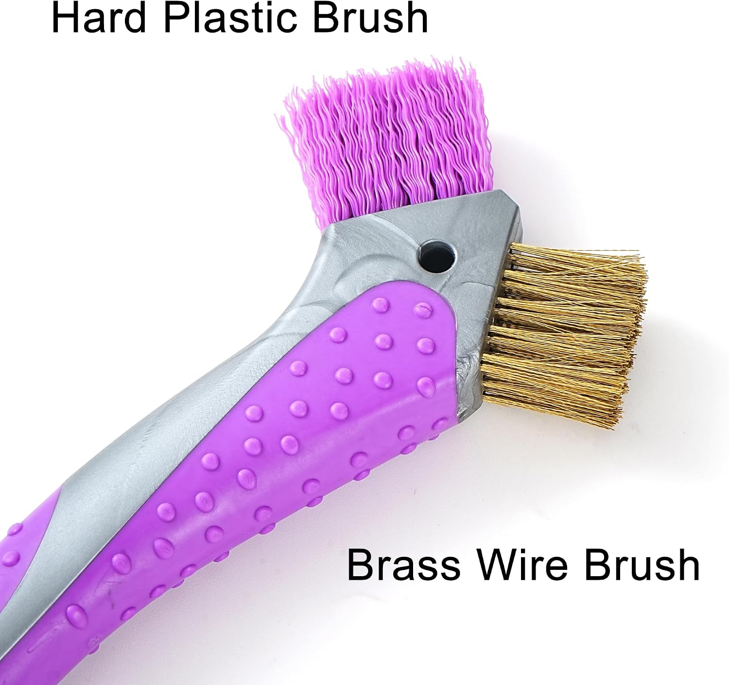 Horse Hoof Pick with Dual Brush,TPR Non-Slip Grip, Farrier Tool Hoof Pick for Horse Hoof Cleaning and Grooming