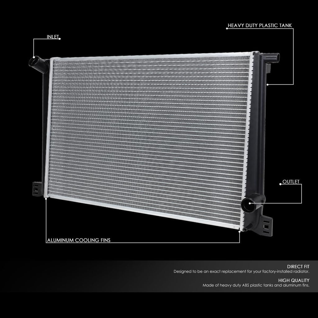 13167 Radiator Compatible with 2007-2015 Mini Cooper 2007-2016 Countryman 2013-2016 Paceman Factory Style Replacement Aluminum Core Cooling Radiator CU13167 17117535099 17118675266