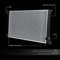13167 Radiator Compatible with 2007-2015 Mini Cooper 2007-2016 Countryman 2013-2016 Paceman Factory Style Replacement Aluminum Core Cooling Radiator CU13167 17117535099 17118675266