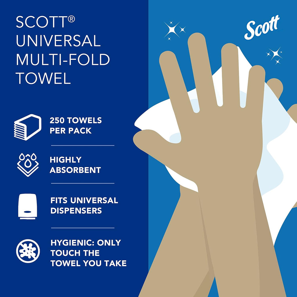 Multifold Paper Towels, Bulk, 16 x 250 Sheets (37490)