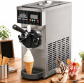 Soft Serve Ice Cream Machine for Home&Commerce-450w Countertop Single Flavor Maker, 4-5L/H Yield, with 2.5l Material