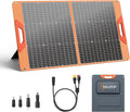 100W Portable Solar Panel for Power Station, 23.5% High Efficiency Foldable Solar Charger with DC/XT60/Anderson