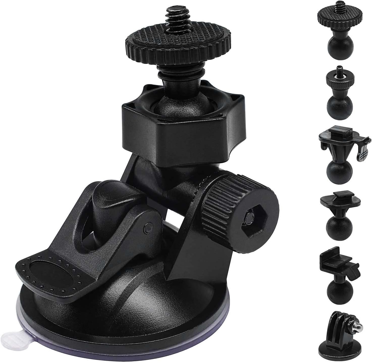S30 Dash Cam Suction Mount (2nd Gen) with 10pcs Joints for REXING,Z-Edge,Old Shark,YI,KDLINKS,Falcon