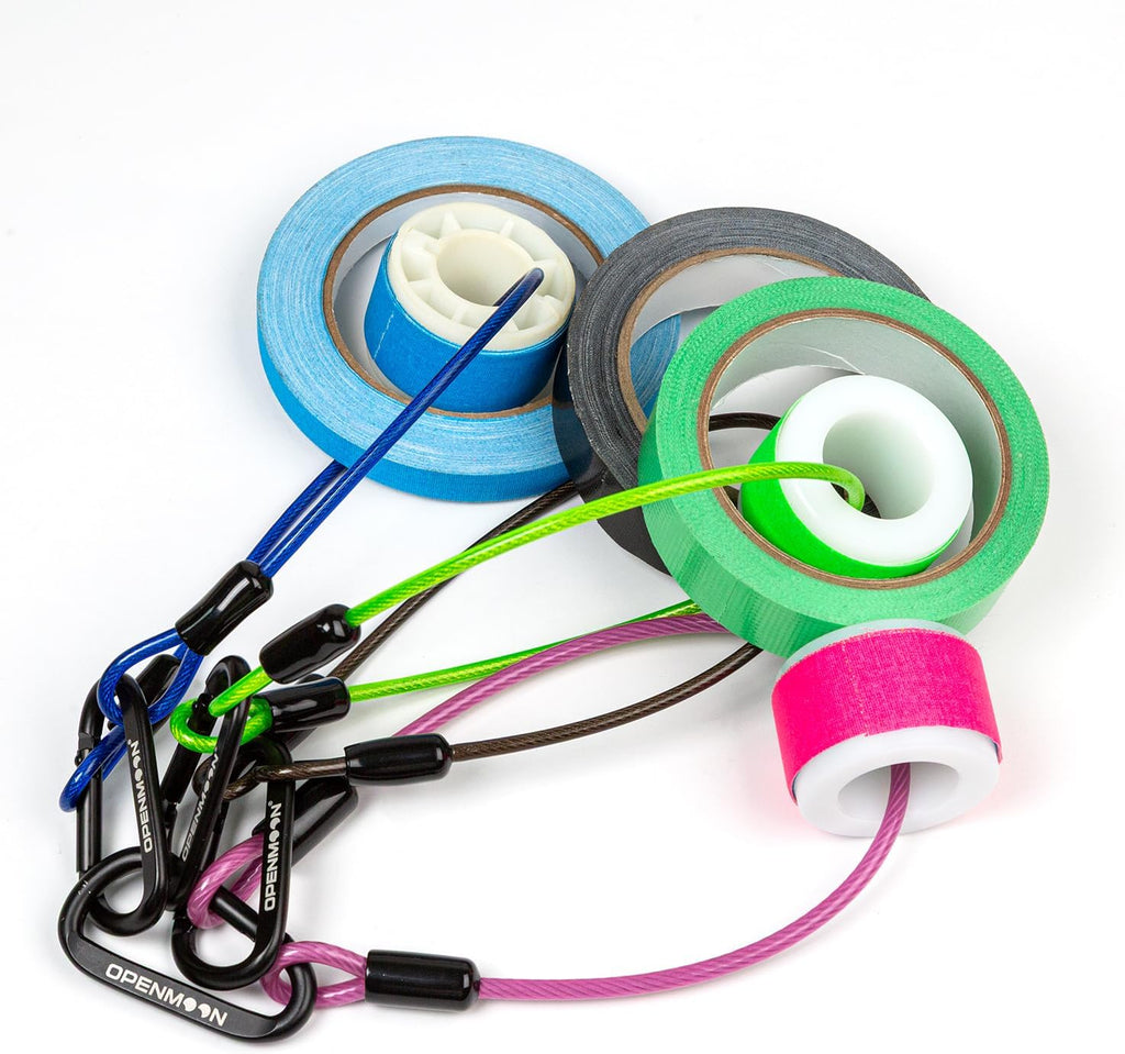 Gaffer Tape Wire Lanyard (Yellow)