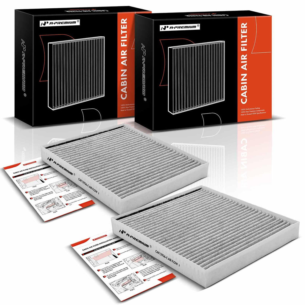 A-Premium Cabin Air Filter w/Activated Carbon Compatible with Hyundai