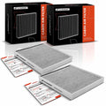 A-Premium Cabin Air Filter w/Activated Carbon Compatible with Hyundai