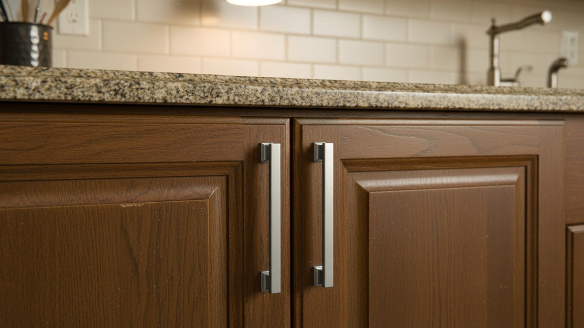 11-1/3" Brushed Satin Nickel Cabinet Pulls 5 Pack, AL3061SN