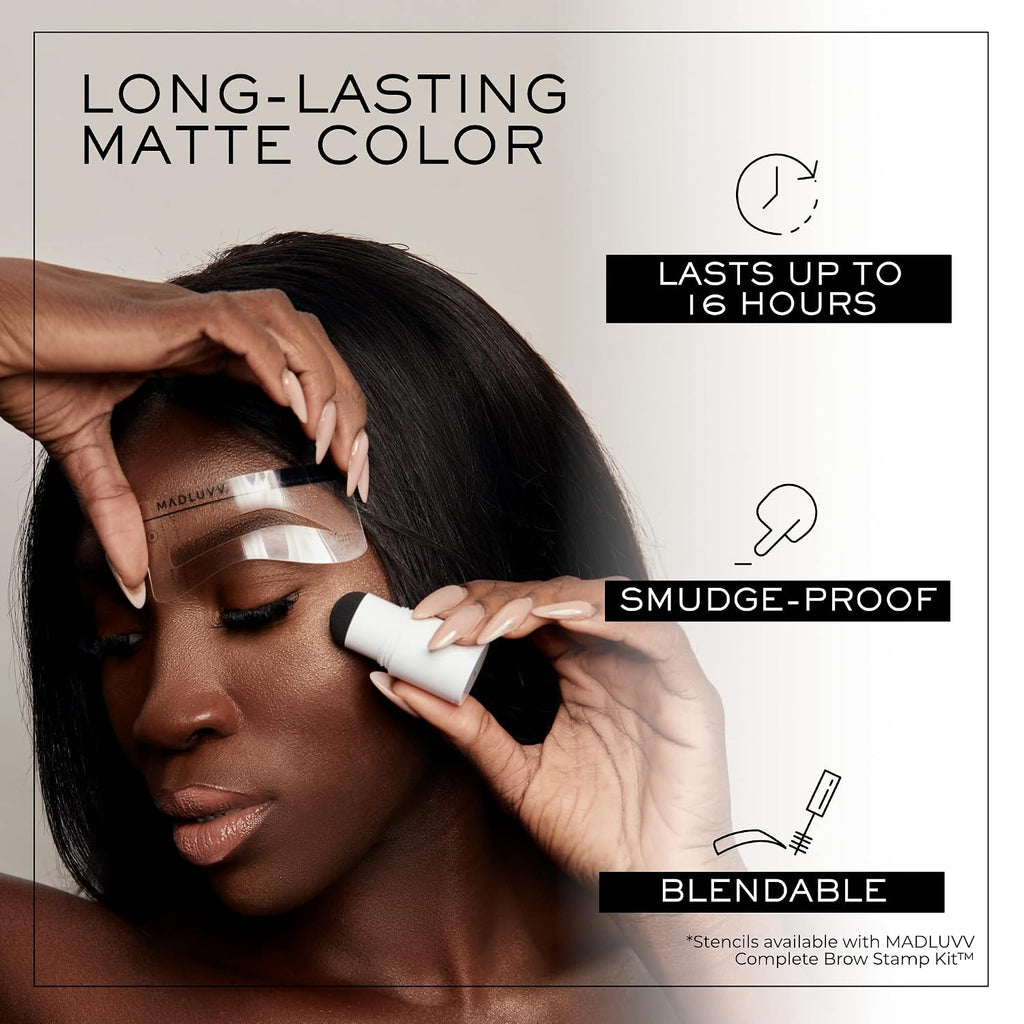 Brow Stamp Refill for Sparse Brows & Root Touch Up (Soft Brown)