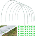 Greenhouse Hoops for Raised Beds, 36pcs Rust-Free Fiberglass Garden Hoops Grow Tunnel Wide, 8FT Heavy Duty Plant