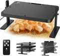 Chick Brooder Heating Plate with 86–194℉ Adjustable Temp, 12H Timer, Adjustable Height & Angle, 200W Rapid Heating