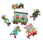 : Christmas Train Shaped Floor Puzzle