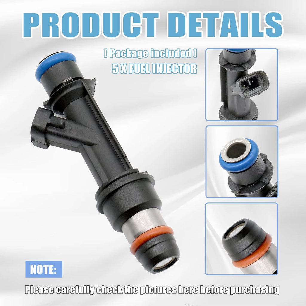12589465 Fuel Injector Fit Colorado 2004-2007 2.8L 2.9L I4 / 3.5L 3.7L I5