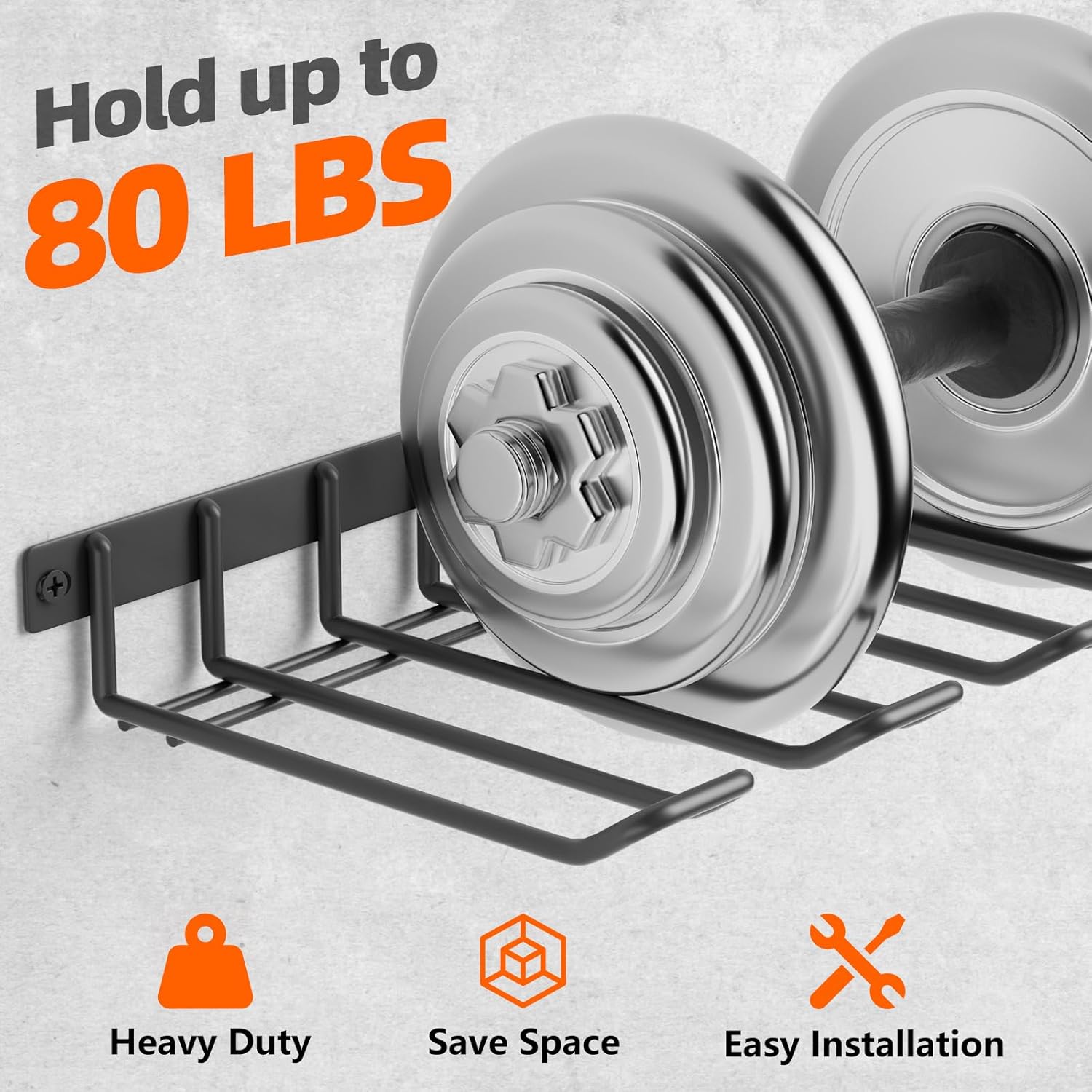 Power Tool Organizer, Cordless Drill Holder Wall Mount, Garage Tool Storage Rack, Heavy Duty Tool Rack for Garage and