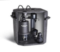 Superior Pump 92072-U 1/3 HP Remote Sink Drain Pump System, Black