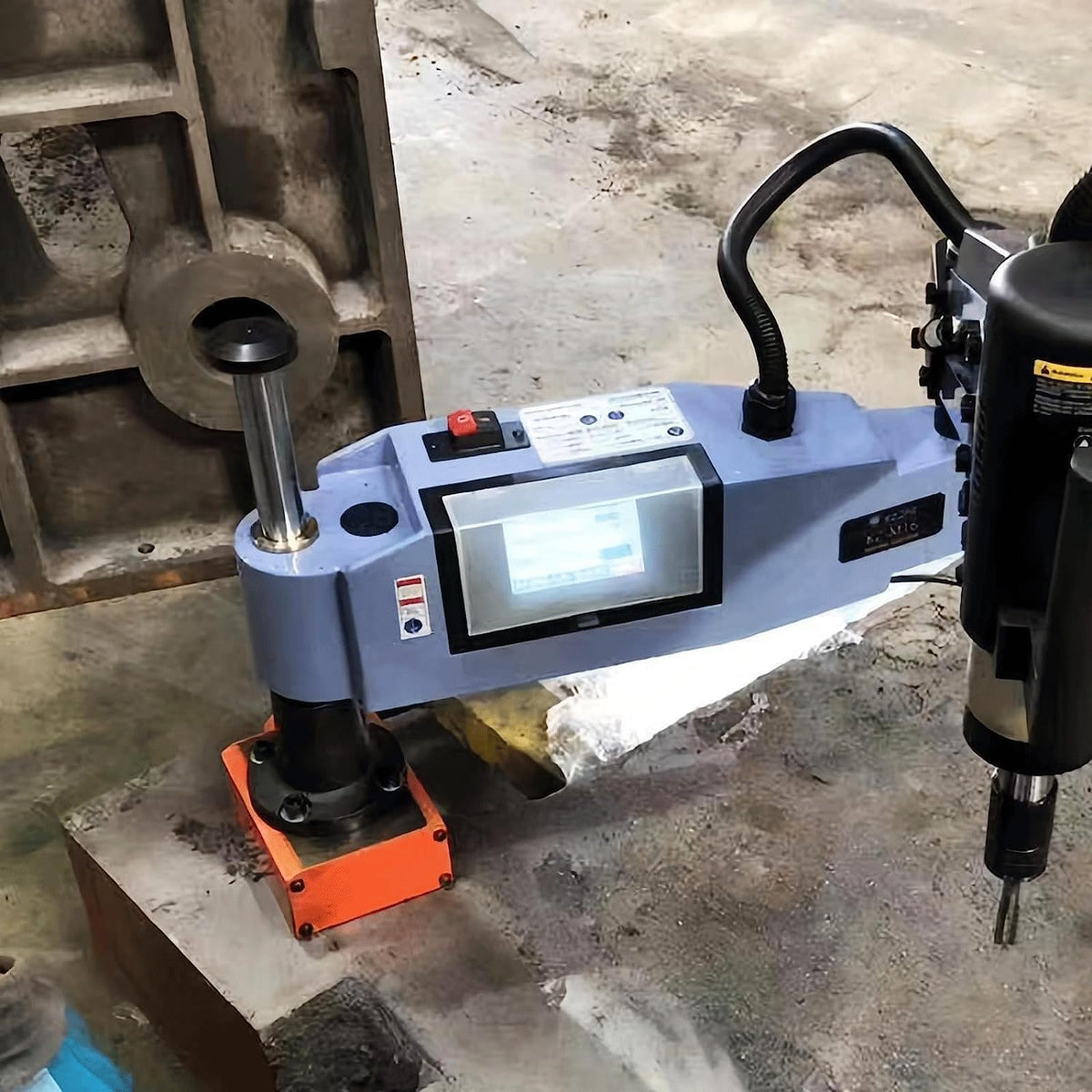 Magnetic Base for Tapping Arm Electric Tapping Machine Mobile Base Magnet for M24HR/M30R/M36R Tapping Machine.