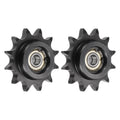 uxcell 2pcs DIN(ISO) 08B Roller Chain Idler Sprocket 8mm Bore, 1/2" Pitch