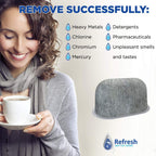 Refresh Charcoal Water Filter Replacement for Keurig Coffee Makers, 12-Pack