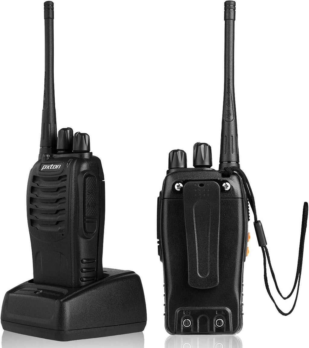 Walkie Talkies Long Range for Adults with Earpieces,16 Channel Walky Talky Rechargeable Handheld Two Way Radios with