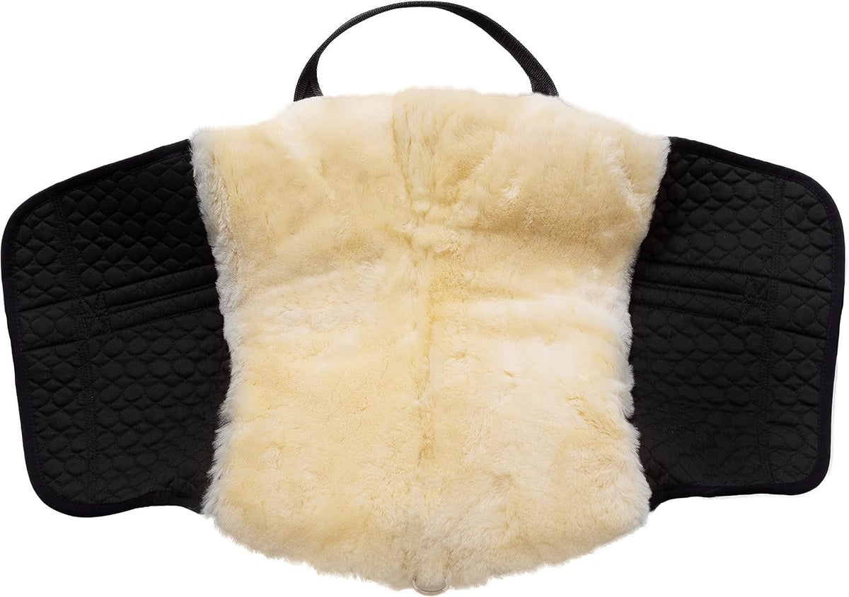 Werner Horse Bareback Pad IBERICA Plus treeless Saddle in Spanish Style, Made of Real Sheepskin