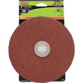 Gator 3083 Aluminum Oxide Fiber Discs, 36 Grit, 7" X 7/8", 3-pack