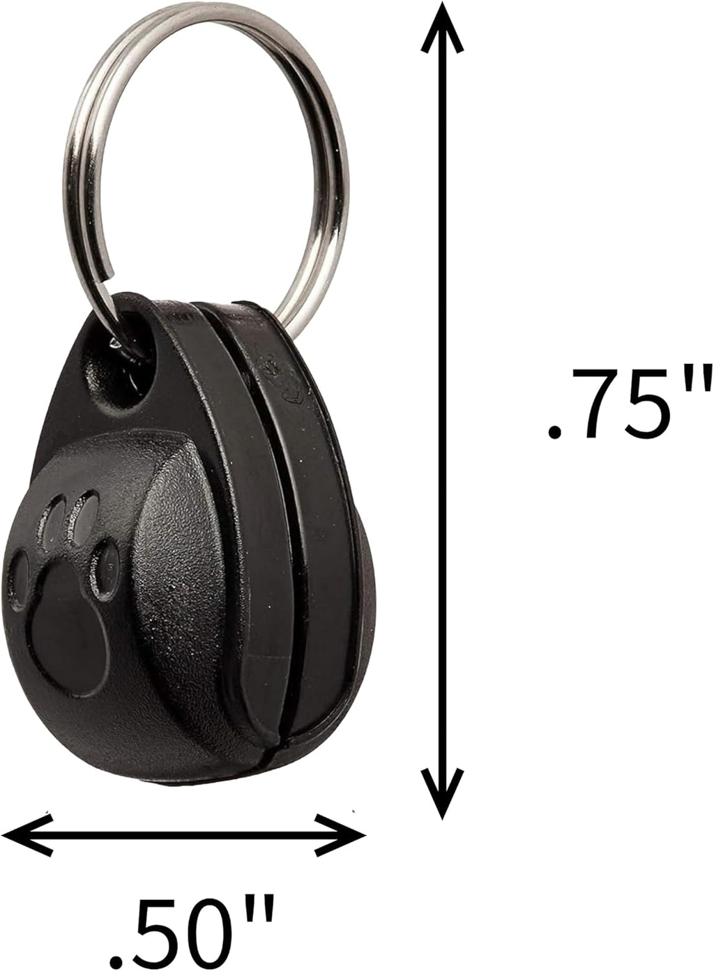 Electromagnetic 4-Way-Locking Cat Flap with 2 Collar Keys - White