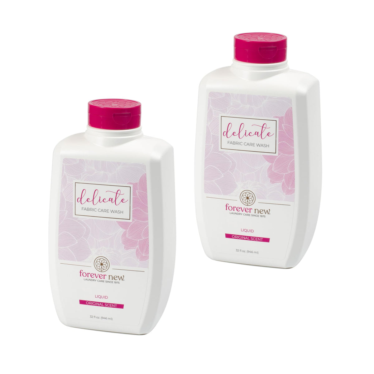 Liquid Laundry Detergent for Delicates, Original Scent, 2 Pack