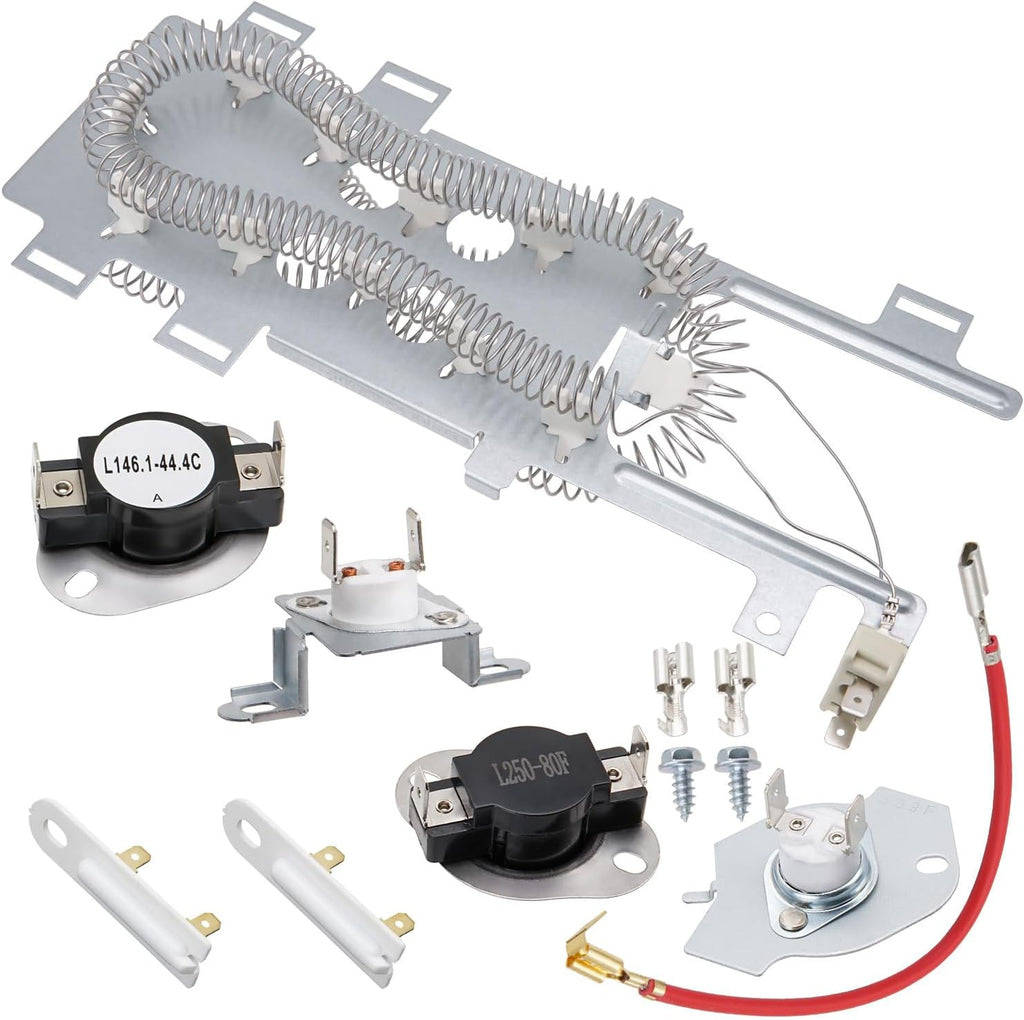 MEDE300VW1 MEDE300VW0 MEDB980BW0 Dryer Heating Element Kit for Maytag