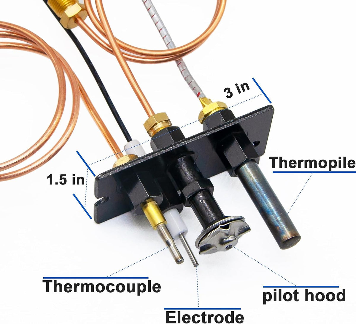 Propane and Natural Gas Pilot Assembly Replaces 10002265 10002264