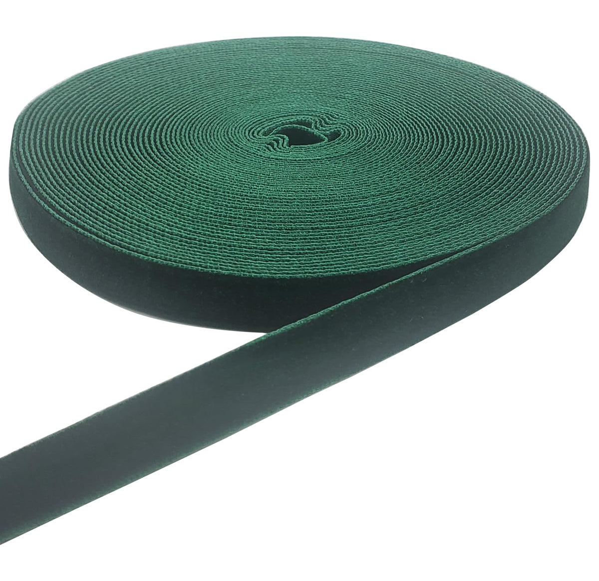 10 Yards Dark Green Velvet Ribbon