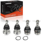 A-Premium Set of 4, Front Upper & Lower Ball Joints Kit - Forge Steel