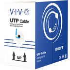 VIVO 1,000ft Bulk Cat5e Ethernet Cable Wire, Blue