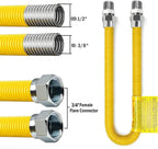 Gas Dryer Connector Kit for Installing Gas Appliance, 48 Inches