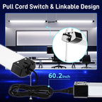 hykolity 4FT LED Shop Light Linkable,8000LM(300w Equivalent),5000K