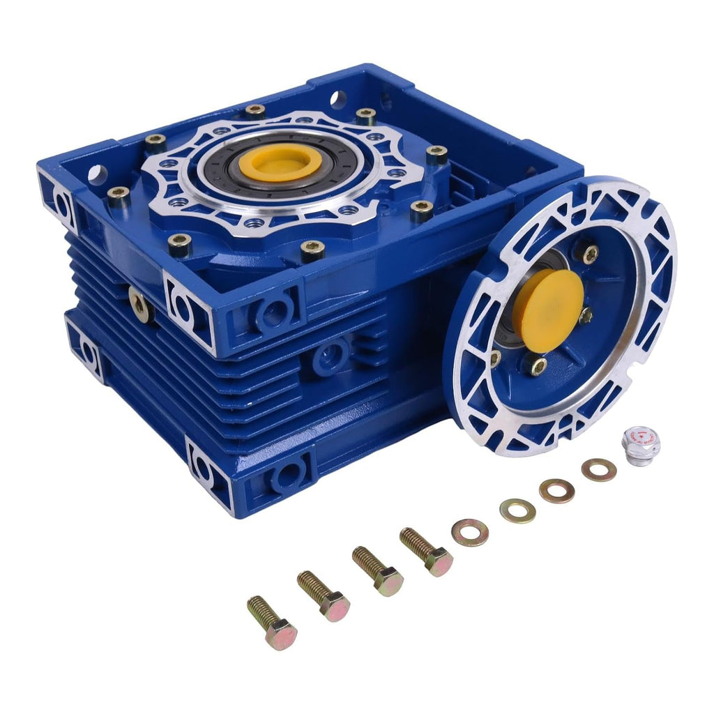 HOLDWELL 100:1 56C Worm Gear Speed Reducer MRV090 Compatible with Lexar