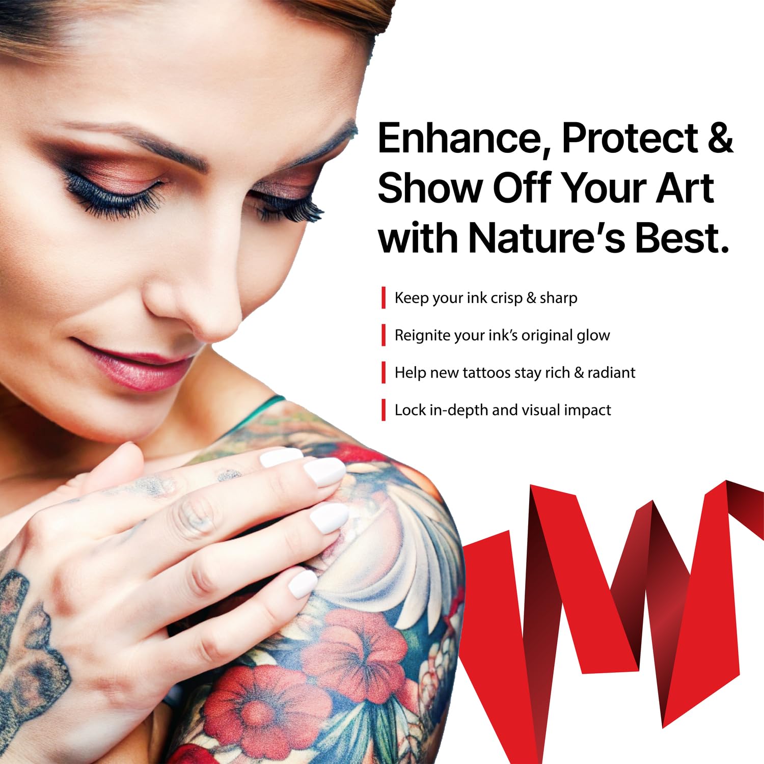 Tattoo Aftercare (White.)