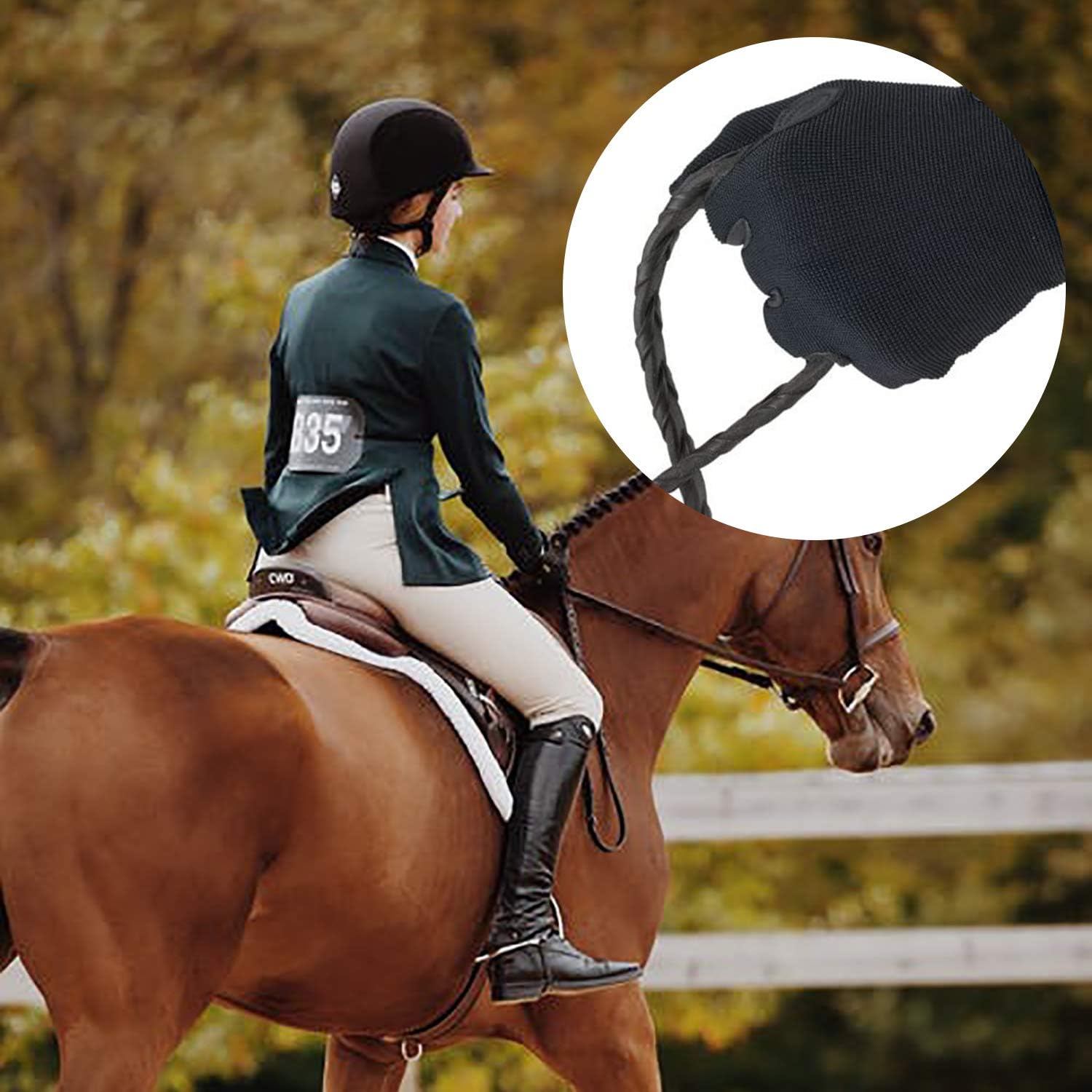Horseback Riding Gloves - Professional Equestrian Gloves for Women, Men- Touchscreen, Cycling, Motorcycle Outdoors