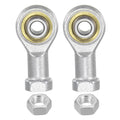 uxcell PHSA6 M6 Female Rod End Bearing Set - 2pcs of M6x1.0 Left and Right Hand Thread Rod Ends with Jam Nuts