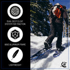 Ligthweight Aluminum Frame Snowshoe Kit