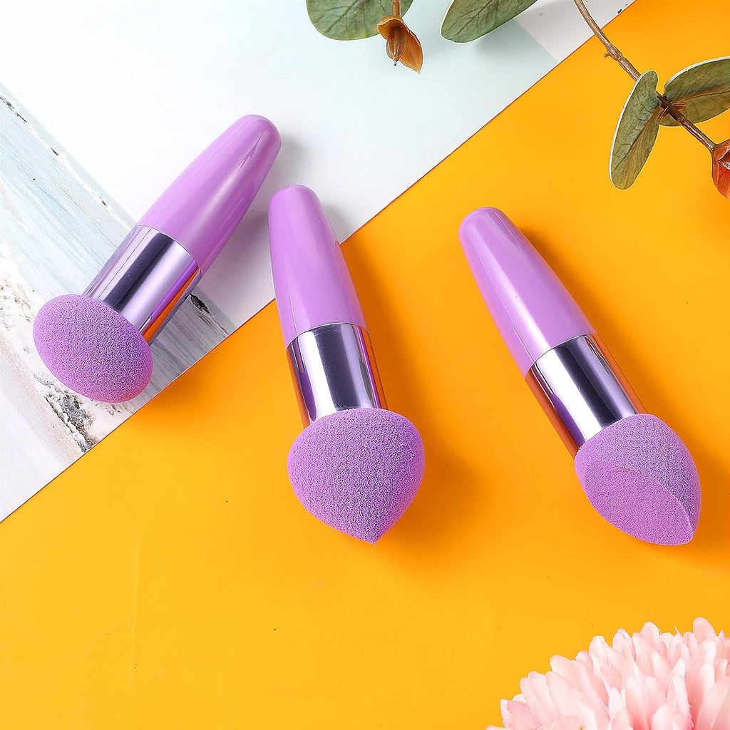 Makeup Brushes 3 PCS Powder Makeup Puff Beauty Blending Sponge Coloring Concealer Applicator Foundation Setting Face