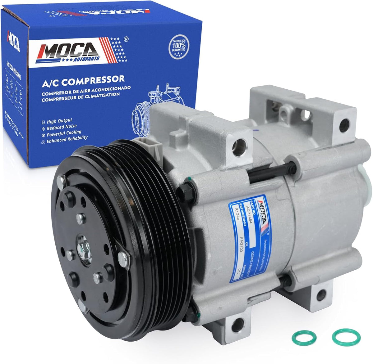 MOCA CO101410C AC Compressor 1994-2004 for Ford Mustang 3.8L