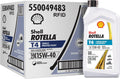 Shell Rotella T4 Triple Protection 15W-40 Diesel Engine Oil, 1 Quart (6 Pack)