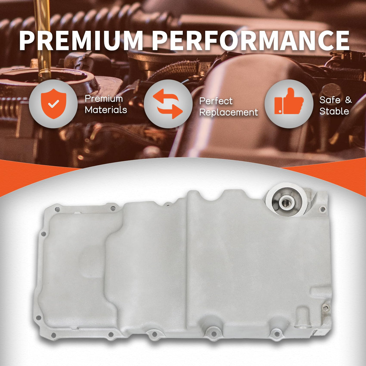 labwork 302-2 LS Oil Pan Retro Replacement for Camaro LS1 LS2 LS3