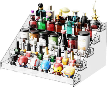Acrylic Display Shelf,Risers Display Stands,Perfume Organizer,Cupcake Stand,Tiered Display Stand,Sticker Display,Card