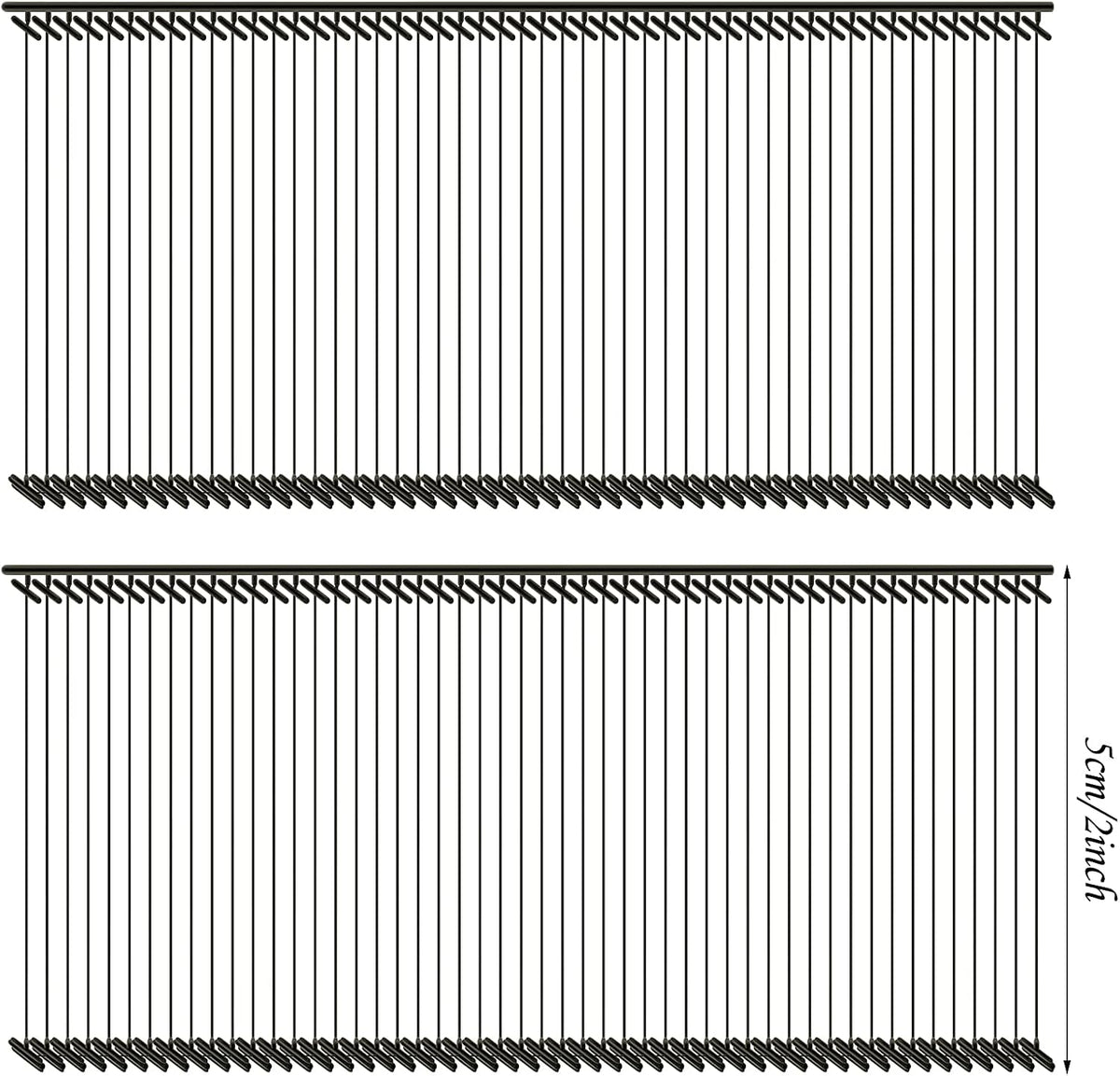 3000 Pcs Tagging Gun Fasteners,2 Inch,Black