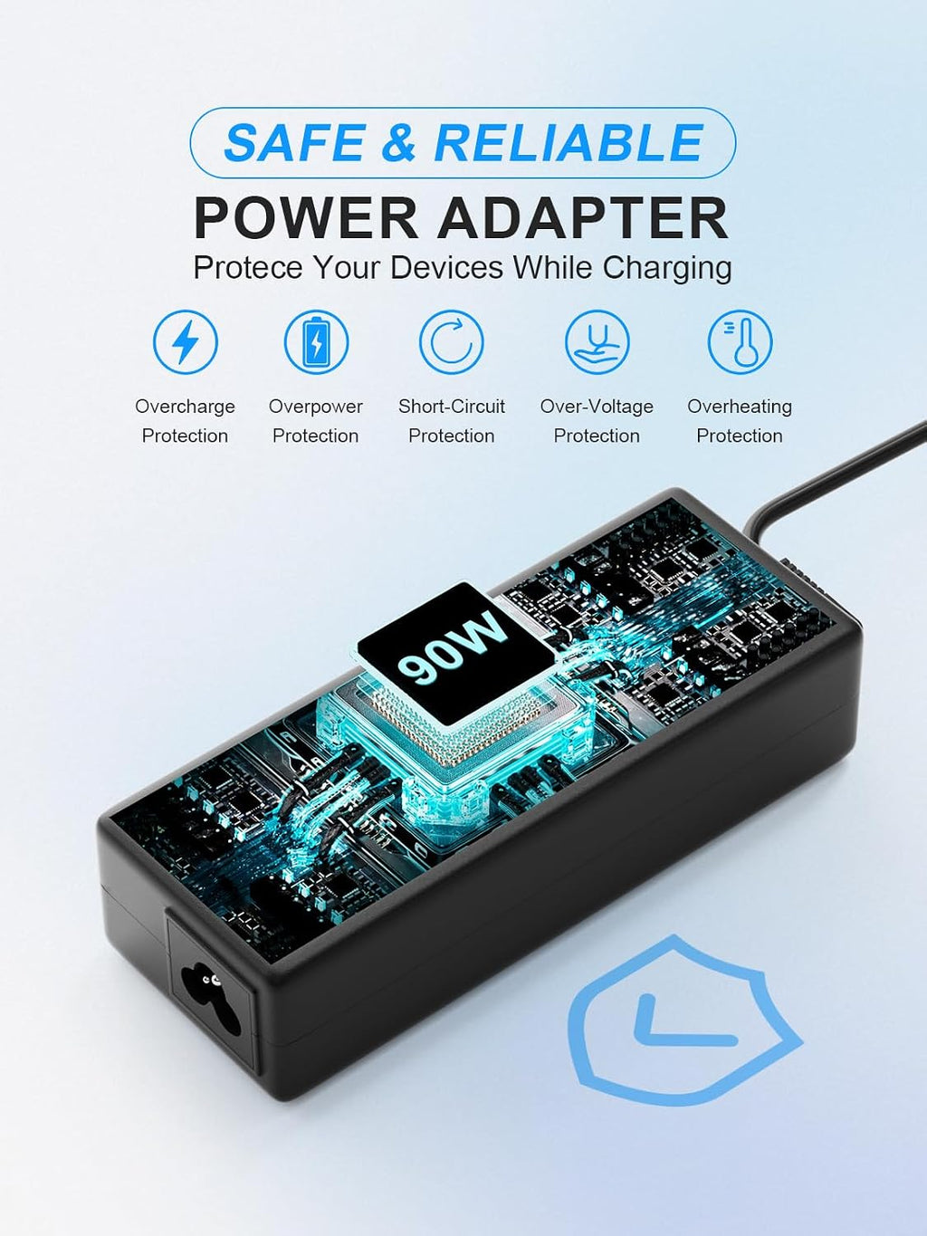 24V 90W Jackery Charger for Explorer Power Stations | Compatible with Explorer 160/240/300/500/550 & Solar