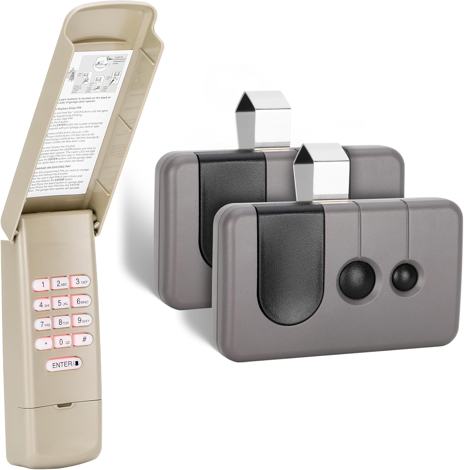 for Sears Craftsman Garage Door Remote Keypad, only for Purple Learn Button