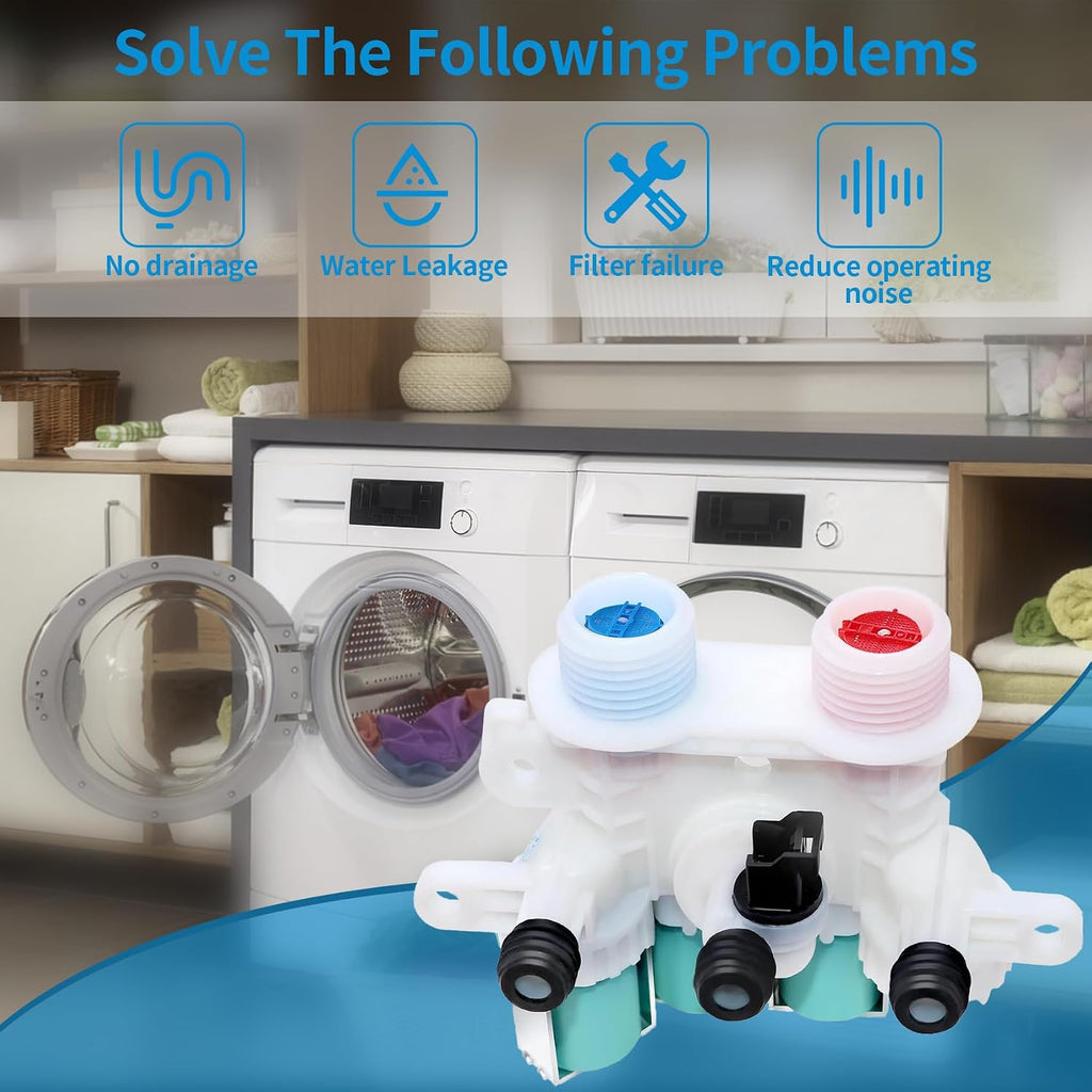 MVWB835DW0/4 MVWB765FW1//2 MVWB855DC3 Washer Inlet Valve for whirlpool