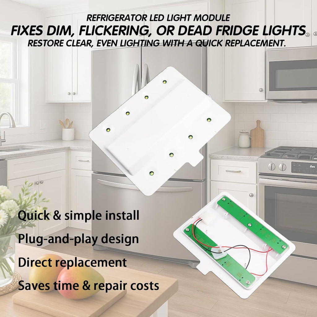 WRF555SDFZ05 WRF555SDHV02 WRF555SDFZ07 Refrigerator LED Light Replacement