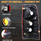 Tail Lights Compatible With 1999-2006 GMC Sierra 1500 2500 3500 HD